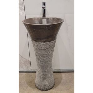 BACHA PIEDRA C/PEDESTAL WPED-VASE 4590 BS-2 (SET)