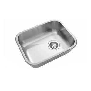 BACHA SIMPLE E 44/18 SOPAPA CESTILLO 44 X 34 X1 18 ACERO 304 JOHNSON