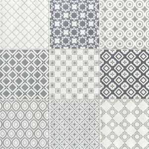 REVESTIMIENTO PORTINARI BRILLANTE 58 X 58 SINTRA MAIOLICA B.L MIX CAJA X 1,72 M2 1º