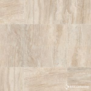 PORCELANATO PULIDO 57,7 X 57,7 TRAVERTINO CREMA SAN LORENZO CAJA X 1,33 M2 1º