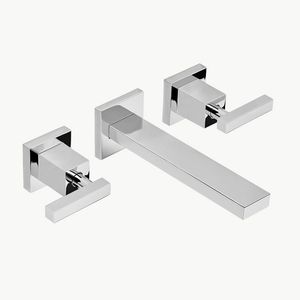 GRIFERIA PARA LAVATORIO PARED PEIRANO CASTILLA CROMO