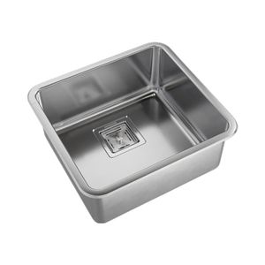 BACHA SIMPLE Q37 CUADRADA 37 X 34 X 17.5 CM AC.304 JOHNSON