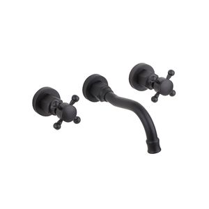 GRIFERIA PARA LAVATORIO PARED ESTALGRIF HAAZ VINTAGE BLACK