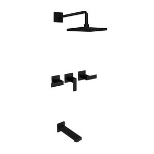 GRIFERIA PARA BAÑERA PIAZZA LEVEL COD.21206NE NEGRO