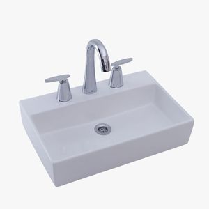 BACHA APOYO GULLIART ROMA 48 X 32 X 11 CM 3 AG. BLANCA