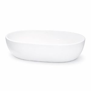 BACHA DE APOYO MURA COD: 428W 60 X 40 X 15 CM BLANCA