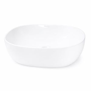 BACHA DE APOYO MURA COD: 401W 43 X 43 X 14 CM BLANCA