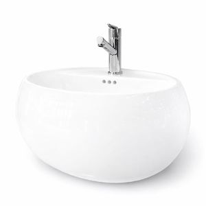 BACHA DE APOYO MURA COD: 206W 55 X 42 X 30 CM BLANCA