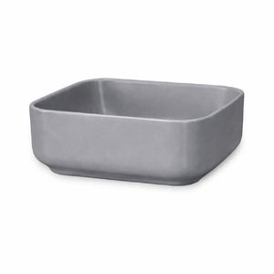 BACHA DE APOYO MURA COD:015MLH 39 X 39 X 14 CM GREY MATE