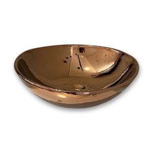 BACHA DE APOYO MURA COD: 376RG 41 X 33 X 14 CM GOLD ROSE