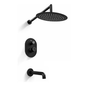 GRIFERIA MURA PARA DUCHA DE EMPOTRAR BLACK 51101-03BK