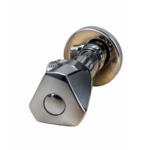 LLAVE DE PASO MURA PARA INODORO SAN MARINO CT001 P/FLEXIBLE CROMO