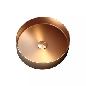 BACHA DE APOYO JOHNSON AURA 38 x 38 X 11 ROSE GOLD - AC 307 (PVAAURA38RG )