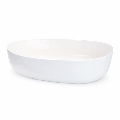 BACHA DE APOYO MURA COD: 054W 56 X 41 X 14 CM BLANCA
