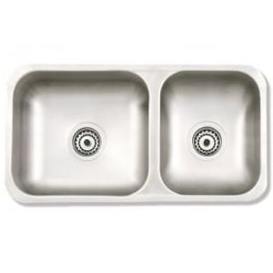 BACHA DOBLE 345 B.M 67 X 34 X 18 ACERO INOXIDABLE 304 ALFA