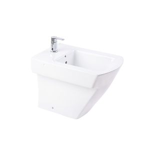 BIDET DE PIE ROCA HALL - 1 ORIFICIO CON LLUVIA BLANCO