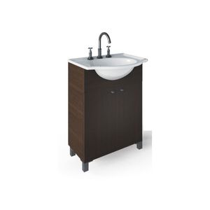 VANITORY WATERVAN PRAGA DE PIE 50 CM BLANCO C/ MES LOSA SANITARIA 3 AG