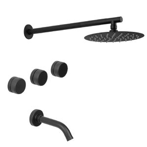 GRIFERIA PARA DUCHA ESTALGRIF CLOCK LEVER BLACK