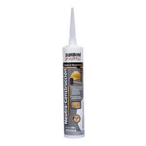 SILICONA NEUTRA CONSTRUCCIÓN TRANSPARENTE 280 CM3 SUBRABOND