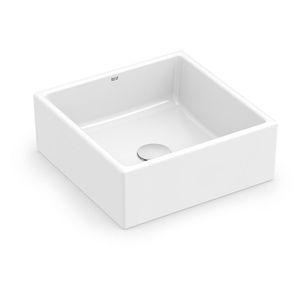 BACHA ROCA OPTICA SQUARE 35X35X13 CM BLANCO