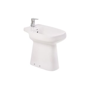 BIDET DE PIE ROCA MONACO CONFOT - 1 ORIFICIO CON LLUVIA BLANCO