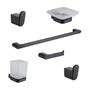 SET DE ACCESORIOS PEIRANO SORIA LINEA 16006BL X 6 PIEZAS BLACK