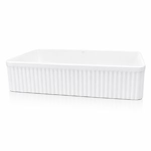 BACHA DE APOYO MURA COD: 046W 51 X 35 X 13 CM BLANCA