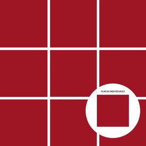 GRES CERAMICO PARA PILETA TECNOGRES 10 X 10 ROJO BR 10110 1º CAJA X 1,44 M2 1°