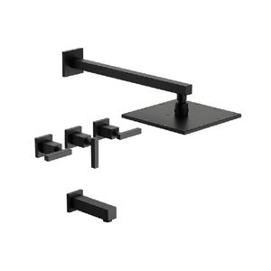 GRIFERIA PARA DUCHA DOMINIC LEVER FV BLACK - 0103R/85L-BK