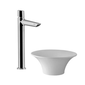 GRIFERIA PARA LAVATORIO ALTO MONOCOMANDO CILINDRA FV CROMO - 0181.02/M5