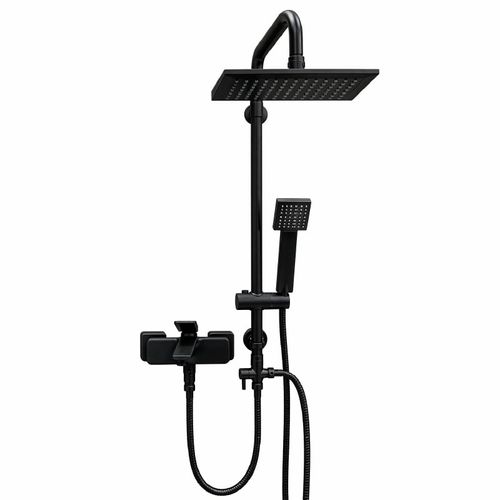 GRIFERIA MURA PARA DUCHA EXTERNA BLACK 535-02BK