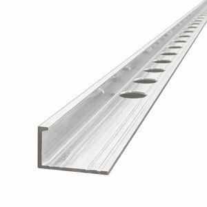 PERFIL MURA LISTEL ALUMINIO NATURAL 12MM X 2.5 METROS (1472)
