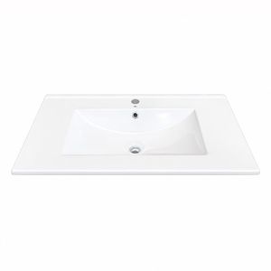 BACHA SEMIENCASTRE MURA COD: S2001-80 - 81 X 46 X 17 WHITE