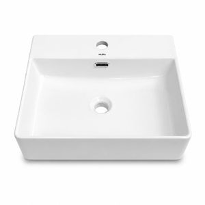 BACHA DE APOYO MURA COD: 9554 - 50 X 42 X 13 WHITE