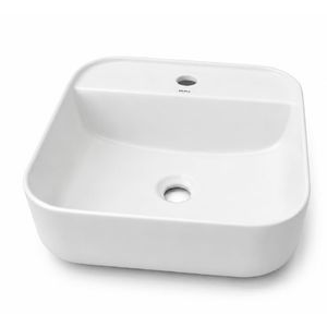 BACHA DE APOYO MURA COD: 933W - 39 X 39 X 14 WHITE