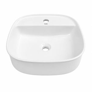 BACHA DE APOYO MURA COD: 842MW - 42 X 42 X 14 MATT WHITE