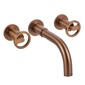 GRIFERIA PEIRANO PULSE PARA LAV. DE PARED C.CER. 62-175DG DARK GOLD