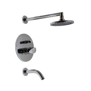 GRIFERIA PARA DUCHA MONOCOMANDO CILINDRA FV CROMO - 0106/M5