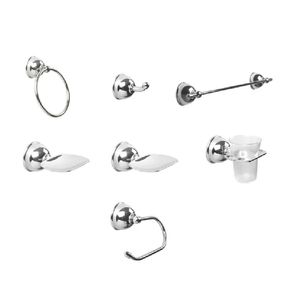 GRIFF NEPTUNO CROMO ACCESORIOS X 8 PZAS***********