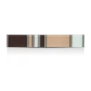 FRISO 4,95 X 29,7 URBANO MARRRON ACUARELA VIDRIO