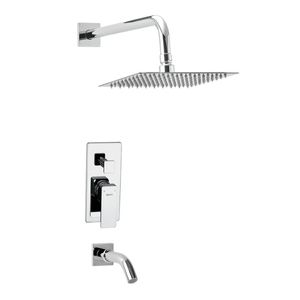 GRIFERÍA MONOCOMANDO PARA DUCHA SORIA PEIRANO 80-152 CROMO