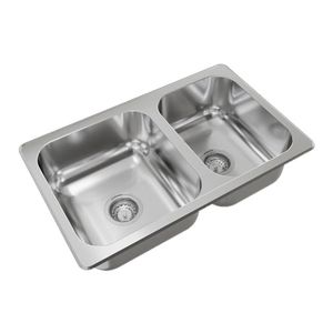 BACHA DOBLE JOHNSON PARA COCINA R63 /18F 70.5 X 43.5 X 18.5
