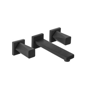 GRIFERIA PARA LAVATORIO PARED ESTALGRIF HAAZ NEW YORK BLACK