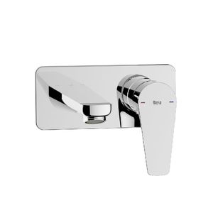 GRIFERIA ROCA ATLAS MONOCOMANDO PARA LAVATORIO DE PARED CROMO A5A3590COL (NO INCLUYE CUERPO EMPOTRABLE)