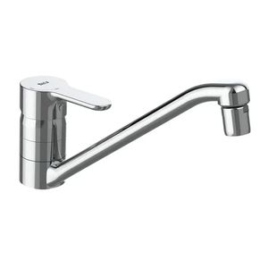 GRIFERIA ROCA L20 MONOCOMANDO PARA COCINA BAJO CROMO A5A8909COL