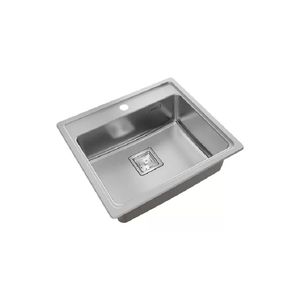 BACHA SIMPLE JOHNSON PARA COCINA QUADRA MINI Q55A 55,5 X 48,9 X 19