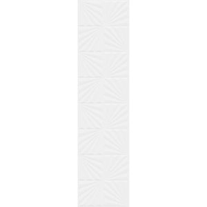 REVESTIMIENTO MEGGAGRES NATURAL 22 X 90 LEQUE WHITE CAJA X 1,80 M2 1º