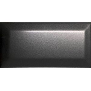 REVESTIMIENTO MATE 07 X 15 NEGRO BISELADO GABRIELLA CAJA X 1,00 M2 1º