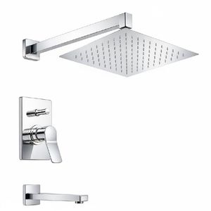 GRIFERIA MURA PARA DUCHA DE EMPOTRAR CROMO 535-03CH