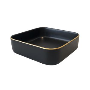 BACHA DE APOYO MURA COD: 9390 E-177 39 X 39 X 14 BLACK